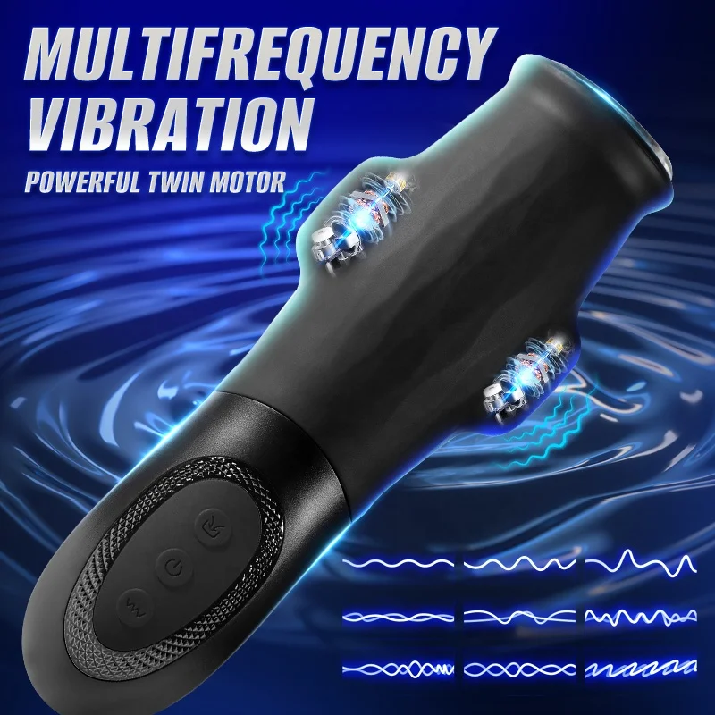 Automatic Male Masturbator Hands Free Rocket Sucking Cup Soft Pussy Sex Toy for Men