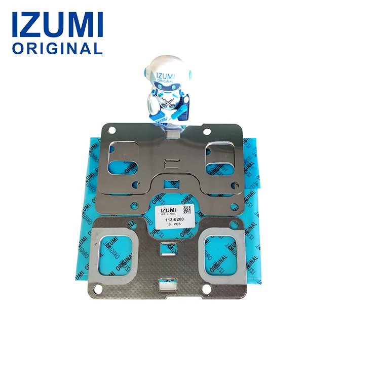 IZUMI ORIGINAL: GASKET EXHAUST CATERPILLAR 113-6200, 1136200, NUA, OEM FUIRISTEACH DO CHATERPILLAR