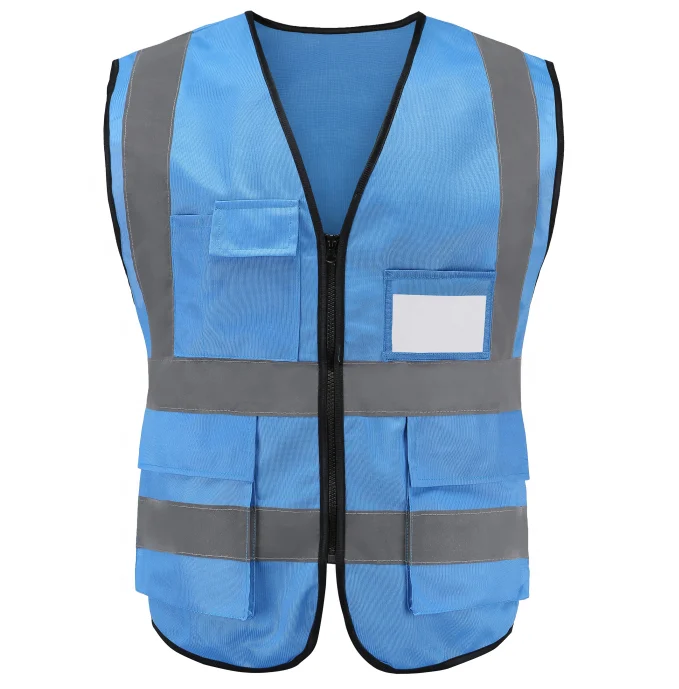 High Visibility Reflective Safety Vest Road Building Night Traffic Duty Service Sanitation Reflective Safety Clothing