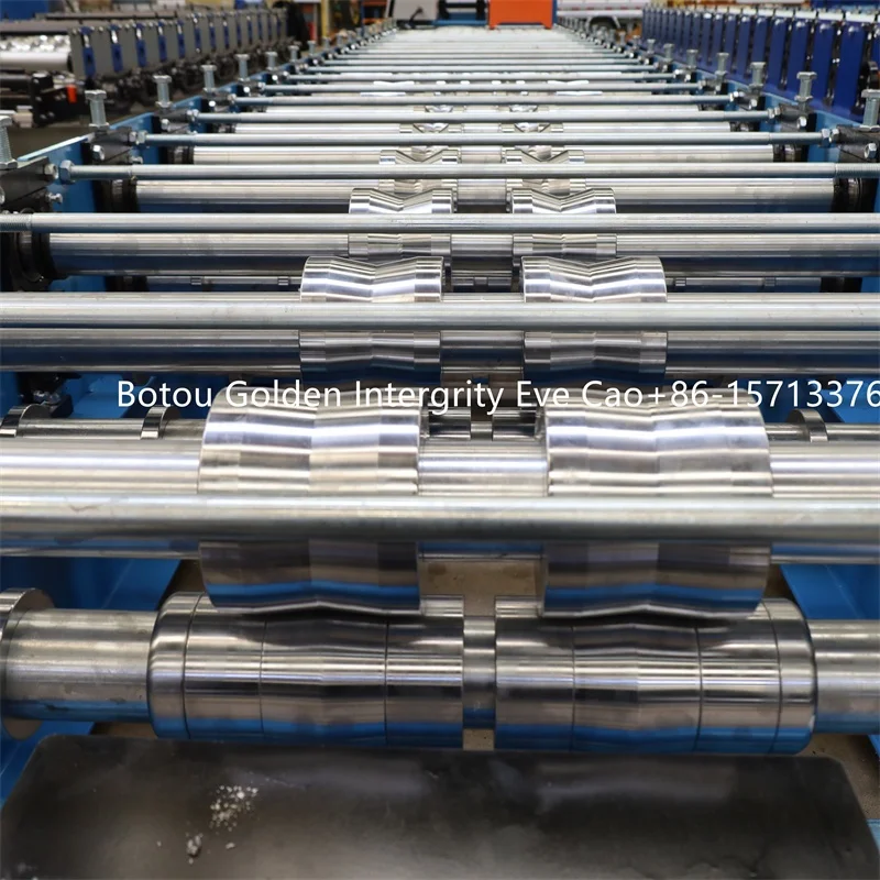 Cold Sheet Roof Bend Roll Forming Machine for Quality  Trapezoidal Roofing Roll Forming Machine