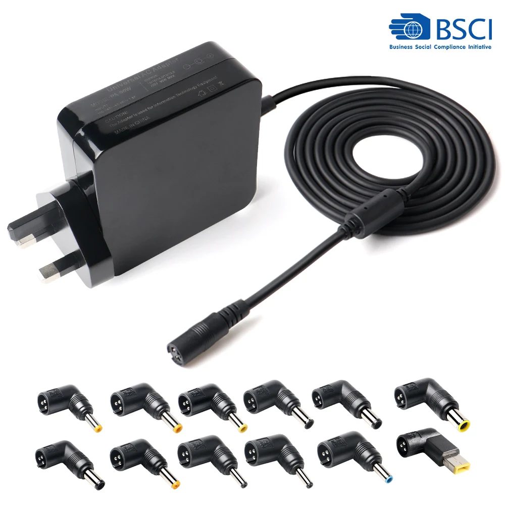 Multi Pin Laptop Charger Universal Laptop Charger 90W 120W Notebook Portable Laptop Charger