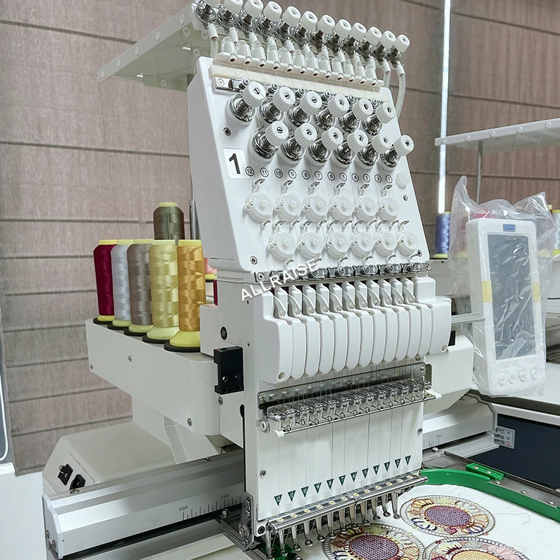 Factory Price Ricoma 12 Needle Chinelle Embroidery Machine Computer ...