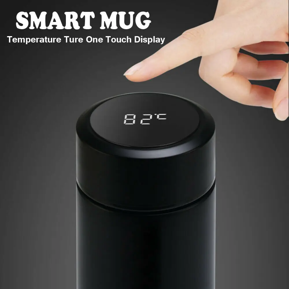 Smart Travel Mug Insulated Smart Mug Stainless Steel Travel Coffee Mug Thermos Stainless Steel Cup Tumbler Cups in Bulk