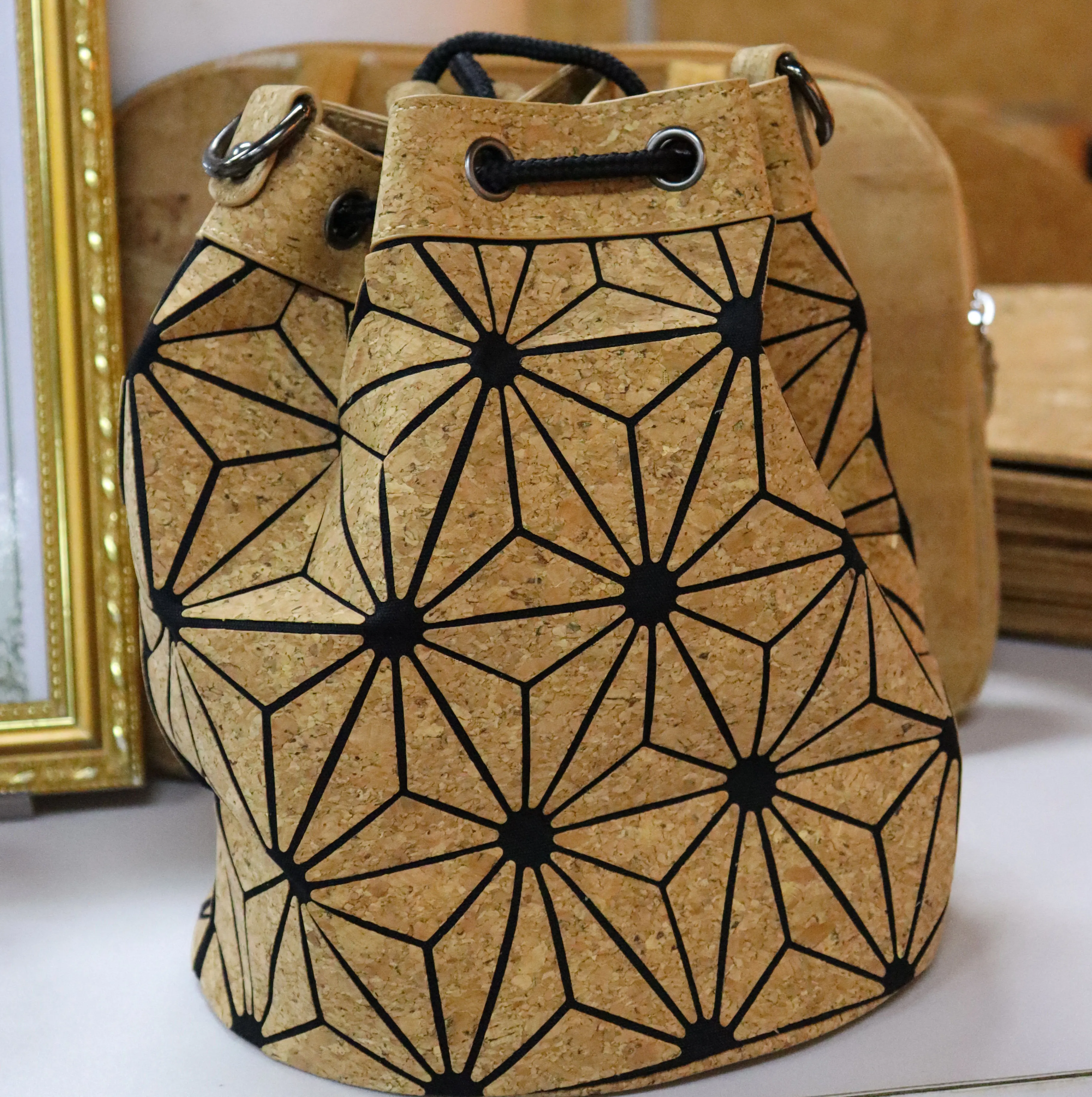 100% Eco-Friendly Colourful Cork Leather Fabric Natural Cork Wood PU for Bags Shoes Cars Sofas Upholstery