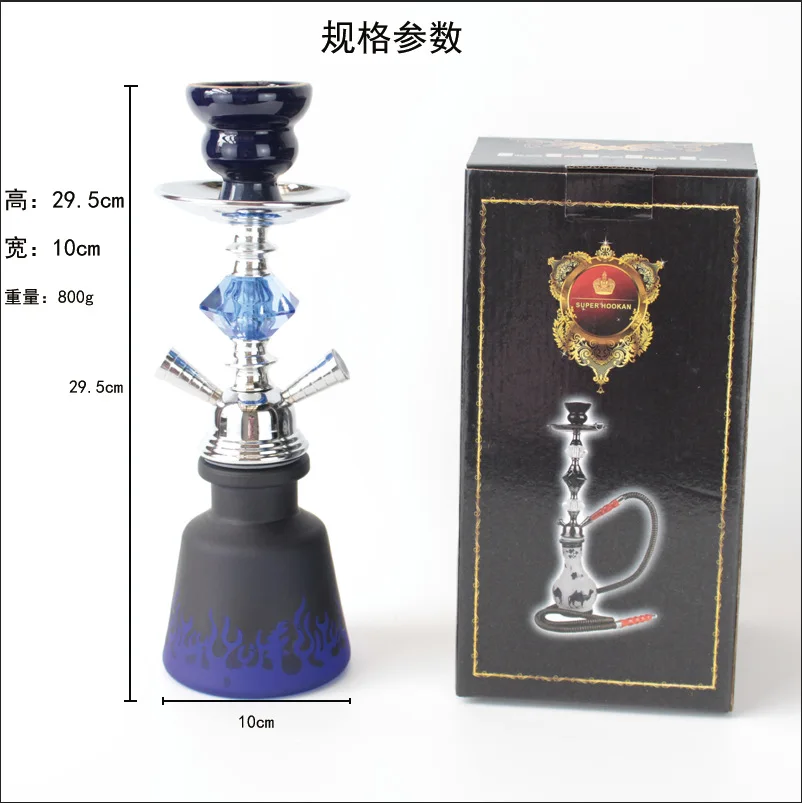 Shisha Small Rovan Small Portable Double Hose Arabic Acrylic Shisha Hookah Set| Alibaba.com