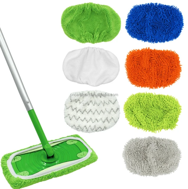 Ultra Fine Fiber Reusable Heavy Duty Pet Mop Pad Customized Dustproof Floor Cleaner by Manufacturer