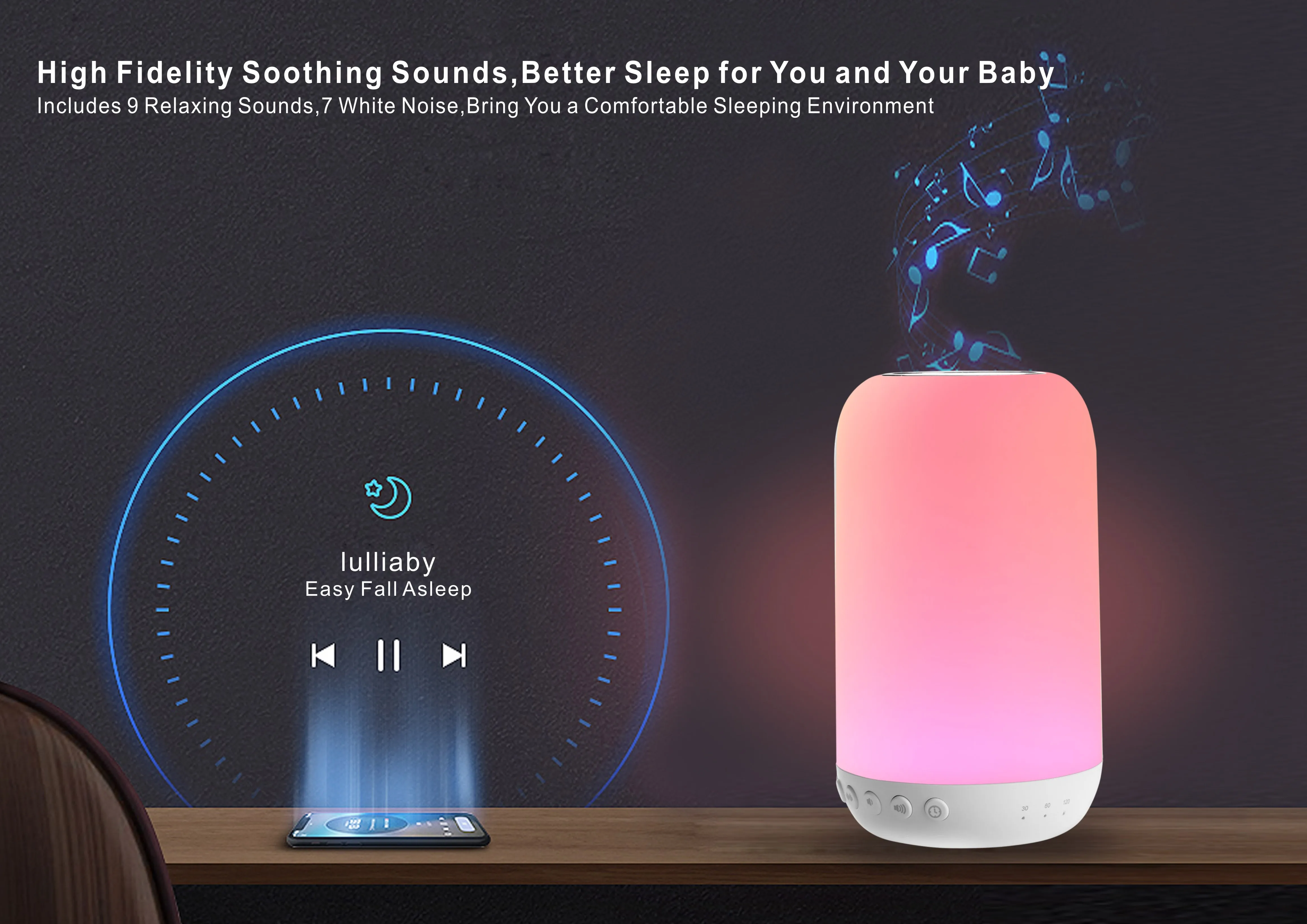 New Touch Led Dimmable Rgb Night Light Sleep Light Baby Night Light