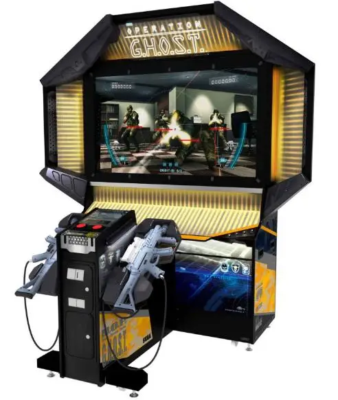 Accessories for Coin-Operated Ghost Shooting Arcade Game Simulator Adult Shooting Machine with 1-Year Warranty