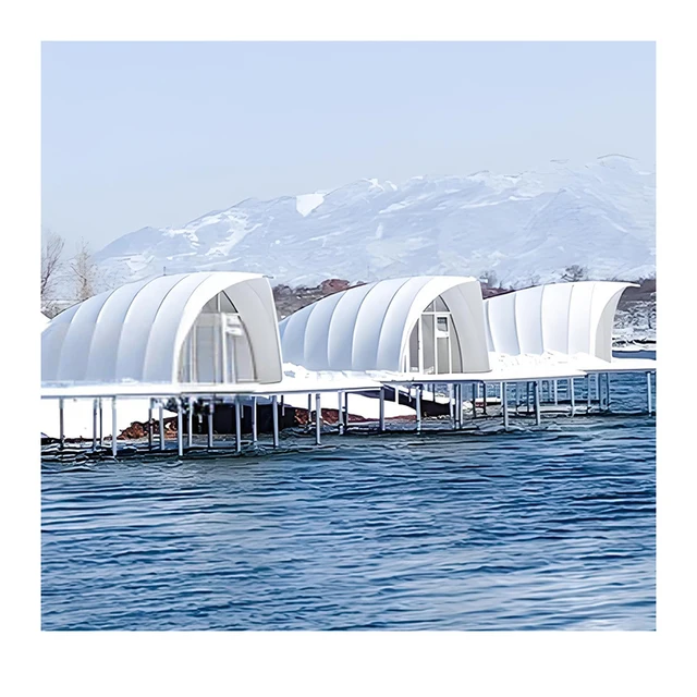 Luxury Glamping Eco-Friendly Four-Season Canvas & PVC Dome Tent Resort Outdoor Safari Camping Family Holiday Getaway