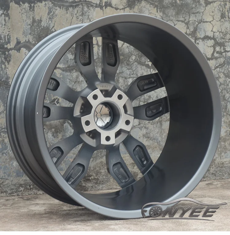 F1001 r 18 Inch 9j Alloy Wheel Gun gray 3 Years Warranty Service PCD 5X120 Car Rims For BMW 535 520 320 330 335 730 740 750 760