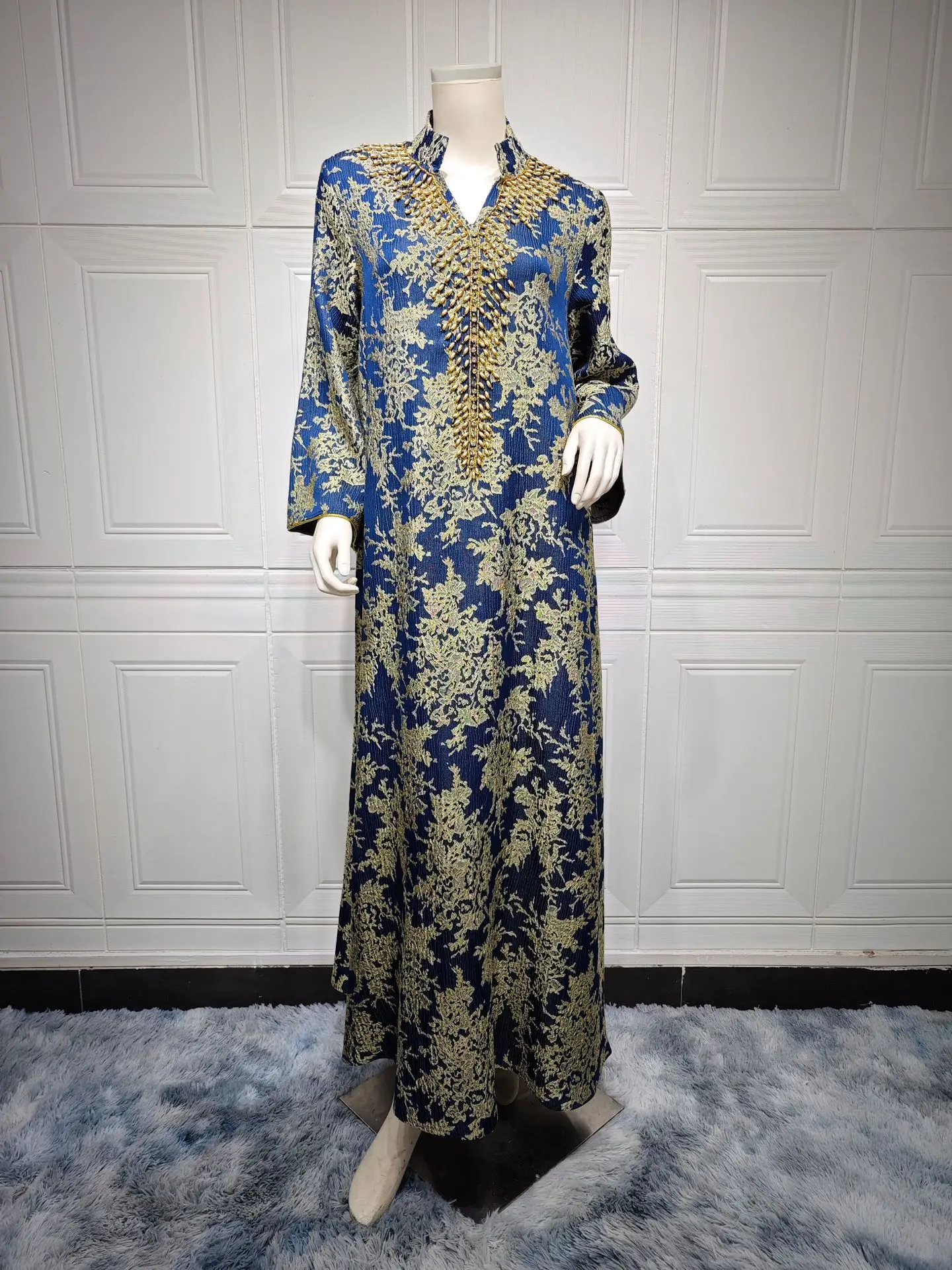 sachin and babi light blue dress 3 Piece - Premium Embroidered Jacquard