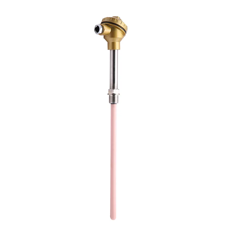 1800c Ceramic Tube High Temperature Sensor s R B Type Platinum Rhodium Thermocouple Sensor