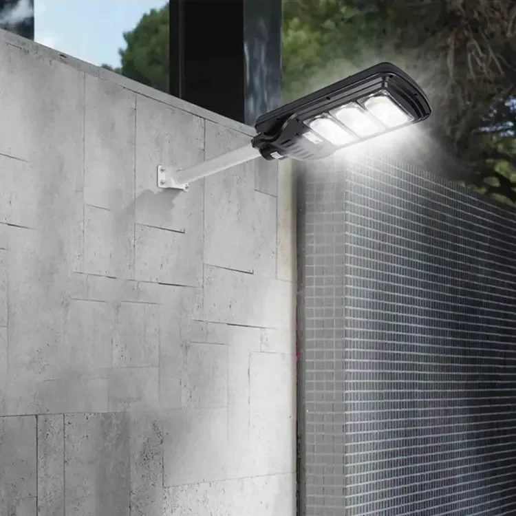 ABS IP65 LED Integrated Solar Street Light High Brightness 6-8m Radar Sensor 200 - 300w