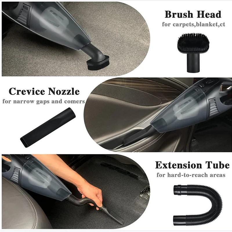 New Style Cleaning Portable Car Vacuum Cleaner Hand Held Mini Car Vaccum Cleaner Cigarette Lighter
