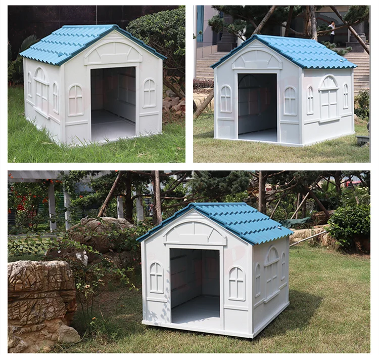 Amazon Modern Plastic Dogs House Large Dog House Waterproof Dog House