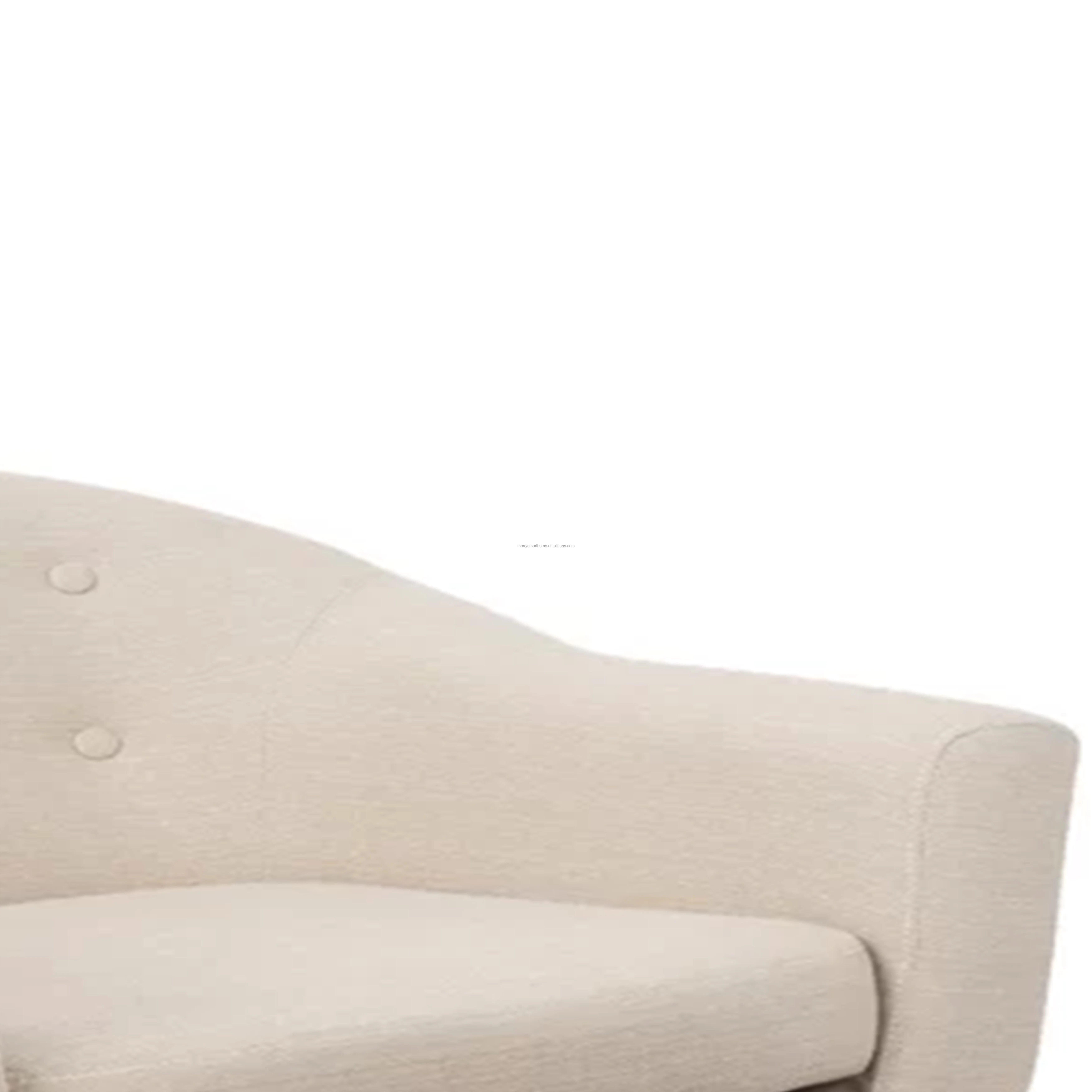 Wholesale Modern Design Accent Chair Lounge Relax Furniture Long Fabric Armchair with Ottoman factory