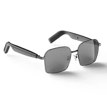 Wireless Stereo Music Smart Glasses Blue Tooth Touch Smart Anti Blue Light Glasses for Men