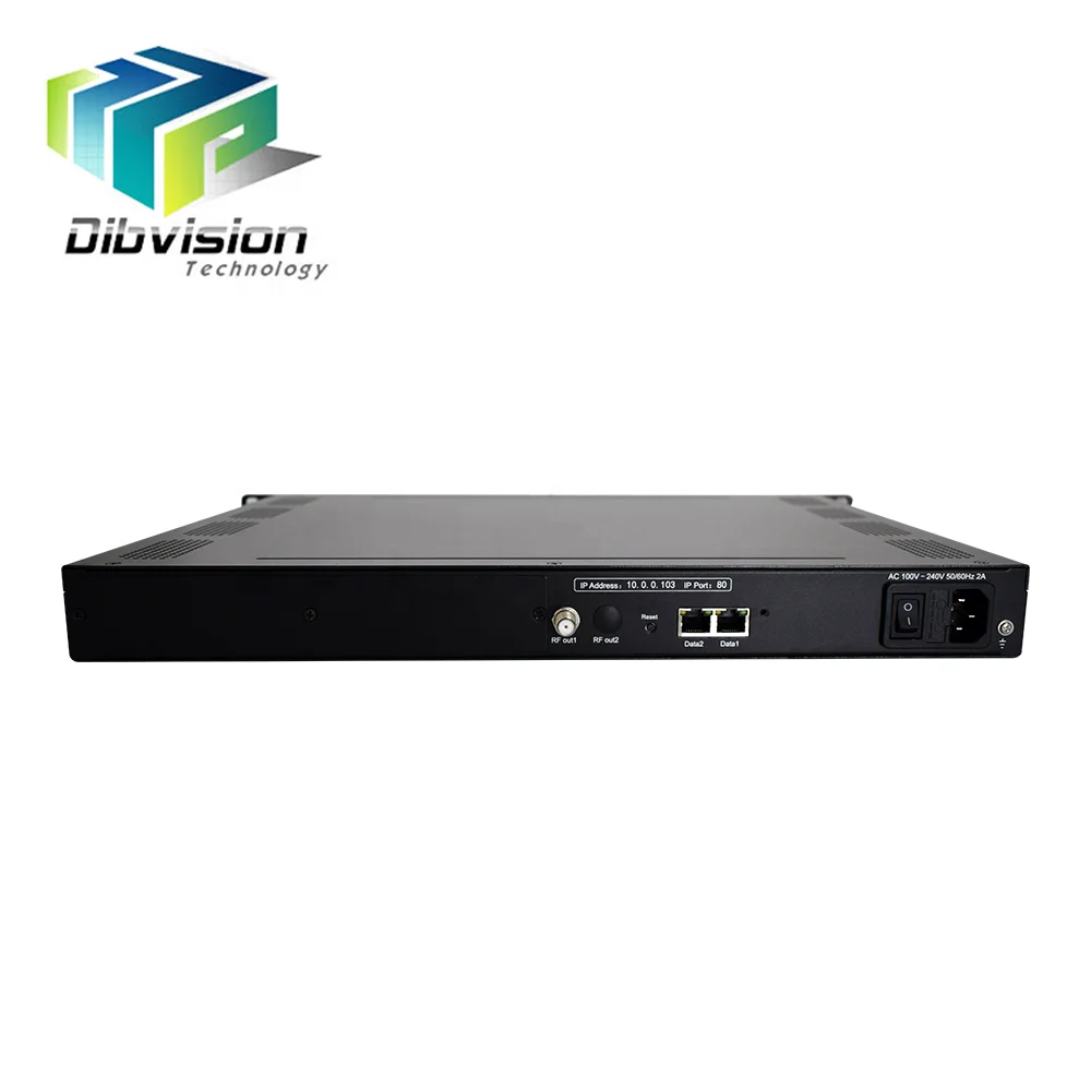 (IPM6000C) недорогой ip-модулятор dvb-c qam rf, 16 каналов, до 500 ip-входов