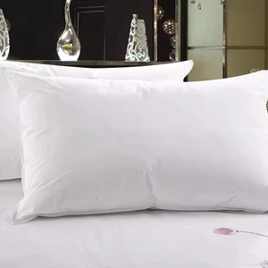 Luxury Hotel White Goose Duck Down Feather Bed Pillow Standard Queen King Size Pillow Core Feather & Down Blend Bedding