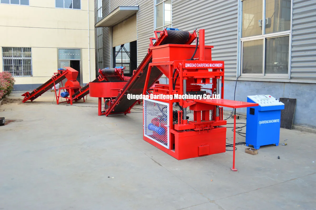 DF2-10 Uganda Interlocking Compressed Earth Ecological Clay Brick Making Machine Price