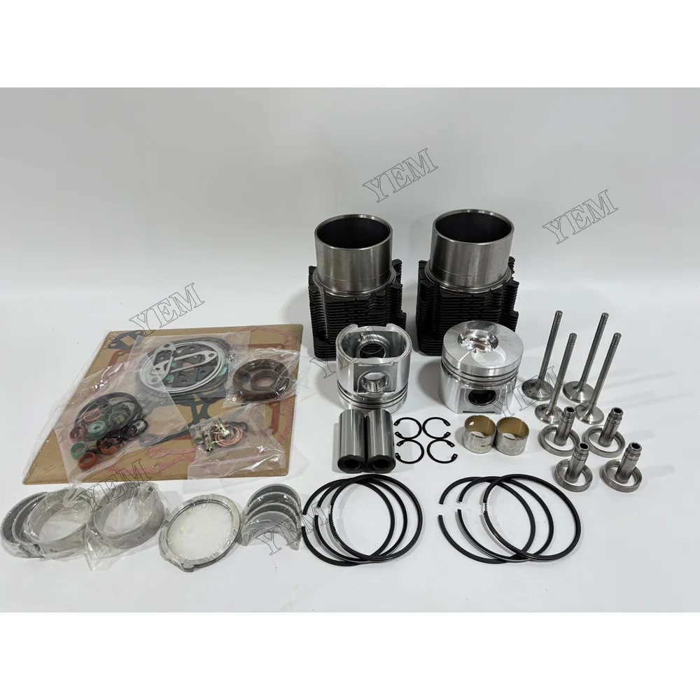 For Deutz F2L511 Overhaul Kit With Valves Engine Repair Kit 4
