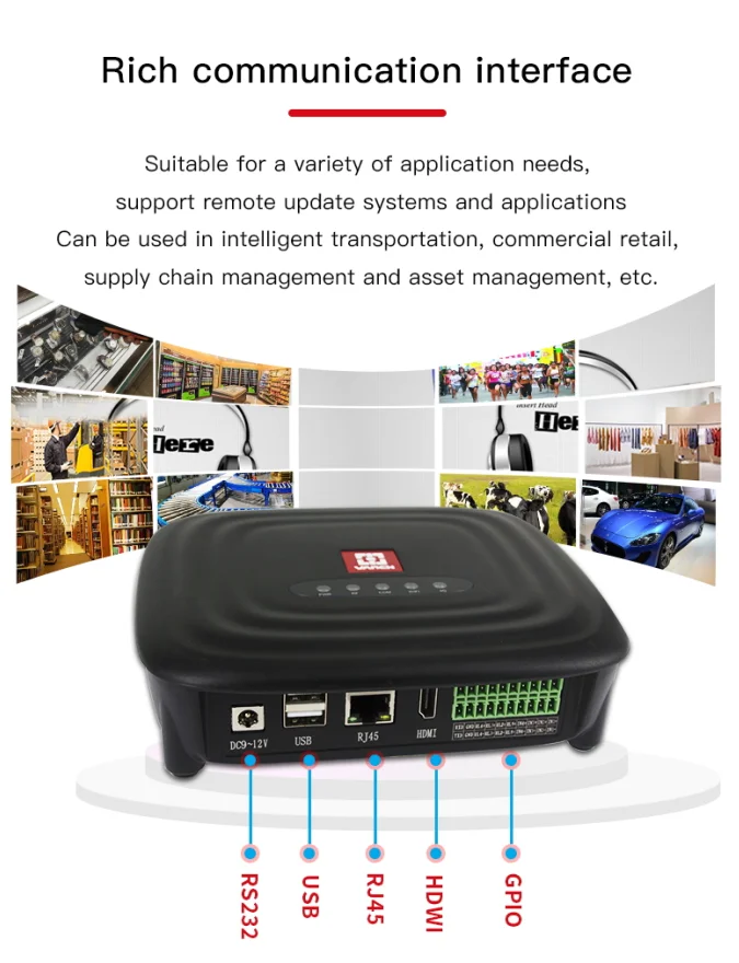 Vanch Uhf Reader Long Range Ports High Power Dbm Iso C Rfid