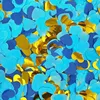 Cuore blu coriandoli