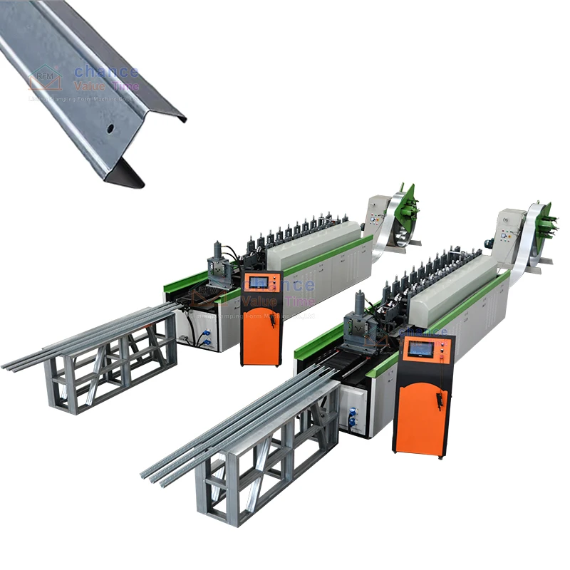 Liming High Speed Stretch Ceiling Profile Drywall Making Machine Plasterboard Metal Stud and Track Roll Forming Machine