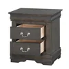 Dark Gray + Wood + Classic + Traditional