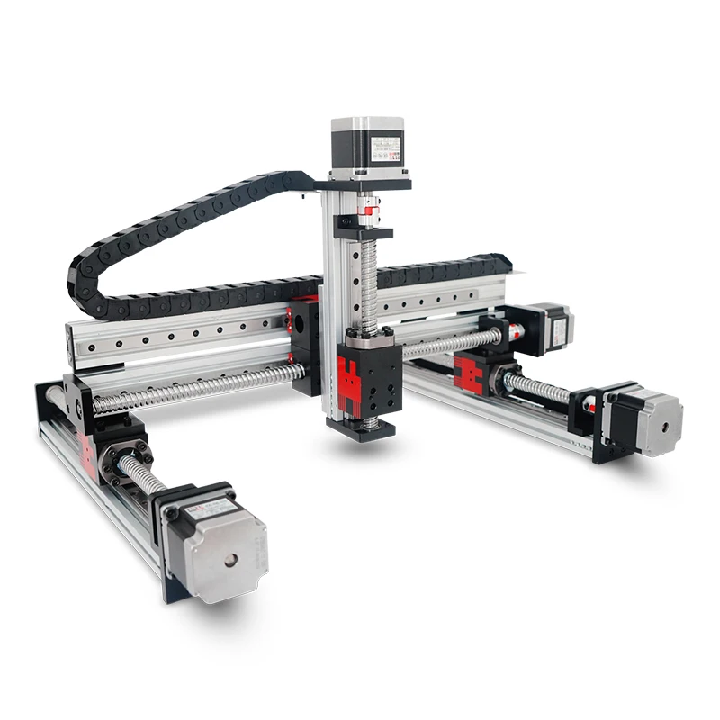 3 Axis Table Xyz Stage Linear Motion System Industrial Robot