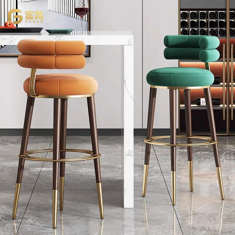 Wholesale Adjustable Pu Leather Swivel Steel Legs Dining Chair Custom