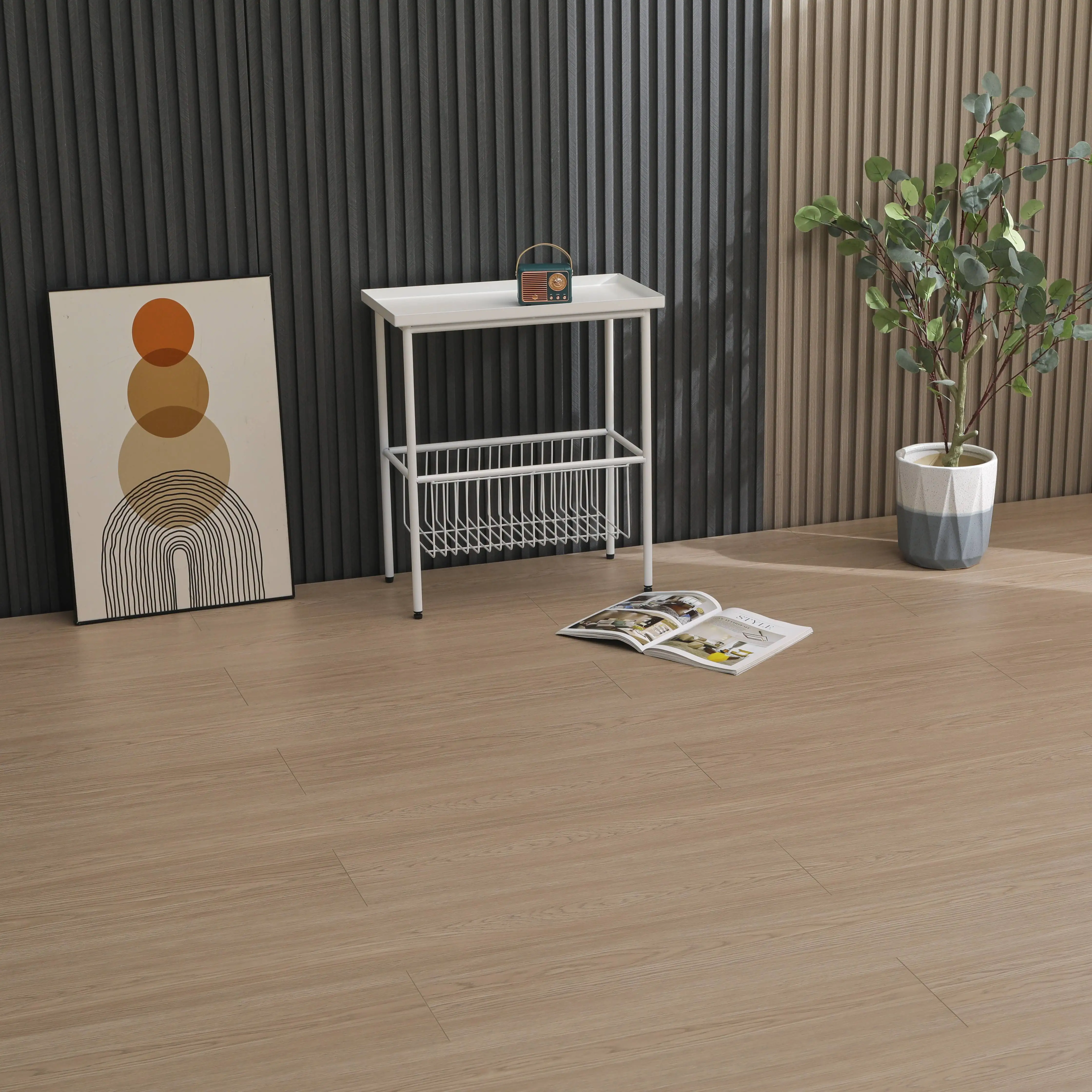 Classic Simple Modern Style Household Wood Composite Flooring Wear-resistant