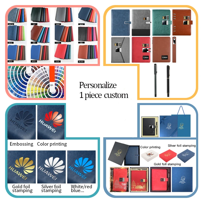 2025 Wireless Charger Advertising LCD Media Video Players Display Video Powerbank Diary Smart Notebook