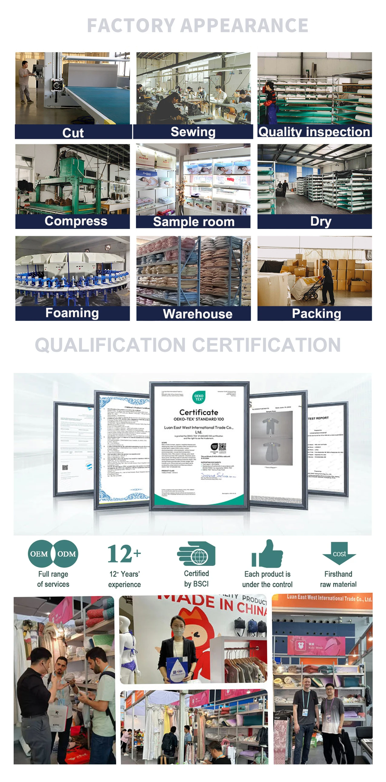 Cooling Bamboo Fabric Orthopedic Memory Foam Adjustable Sleep Pillow Neck Support Shredded Memory Foam Pillow