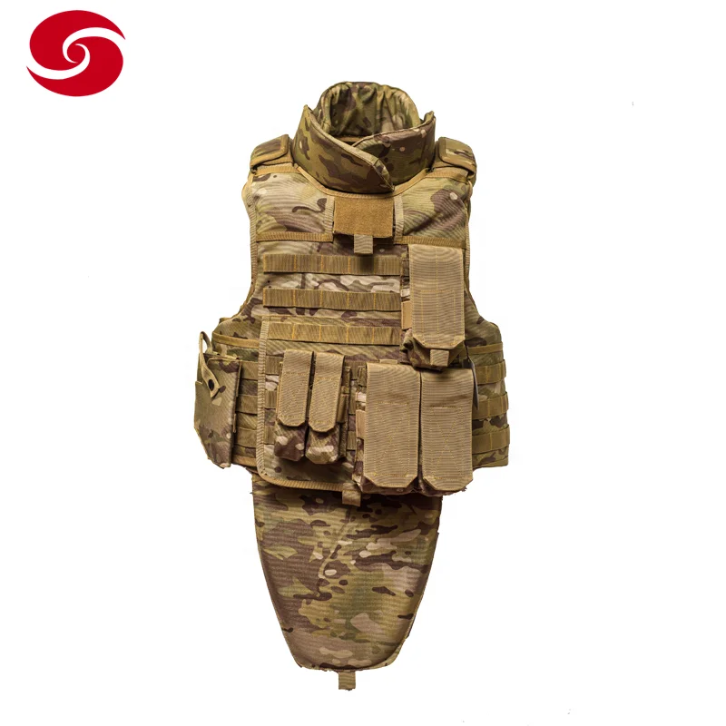 Full Protection Military NIJ IIIA Bullet Proof Jacket Tactical Bulletproof Vest