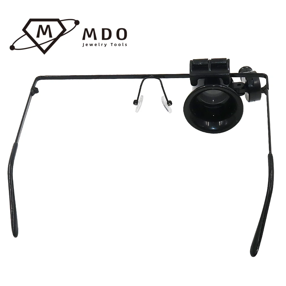 60X Ini Lente Di Ingrandiento Da Gioielliere LED UV Lente Di - Foto 3