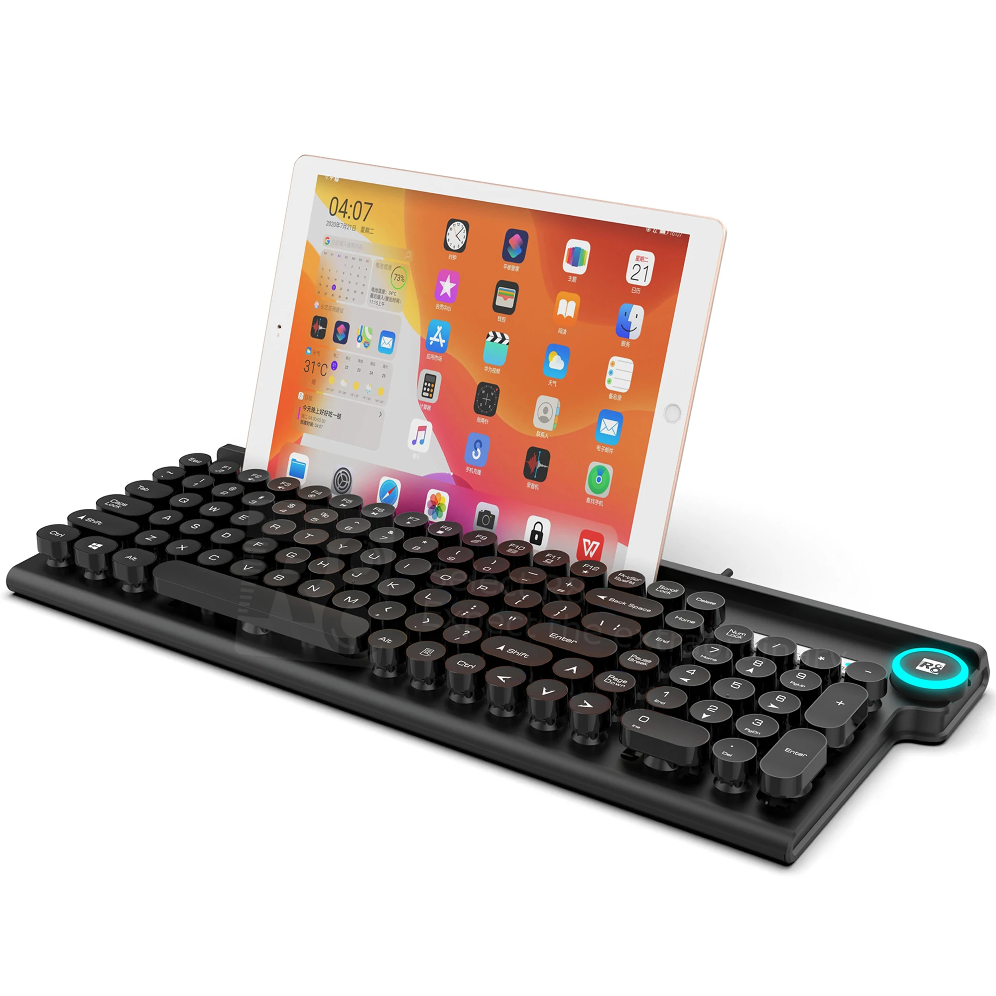 The Latest 2023 Factory Price Wireless 102-keys Blue Tooth Keyboard ...