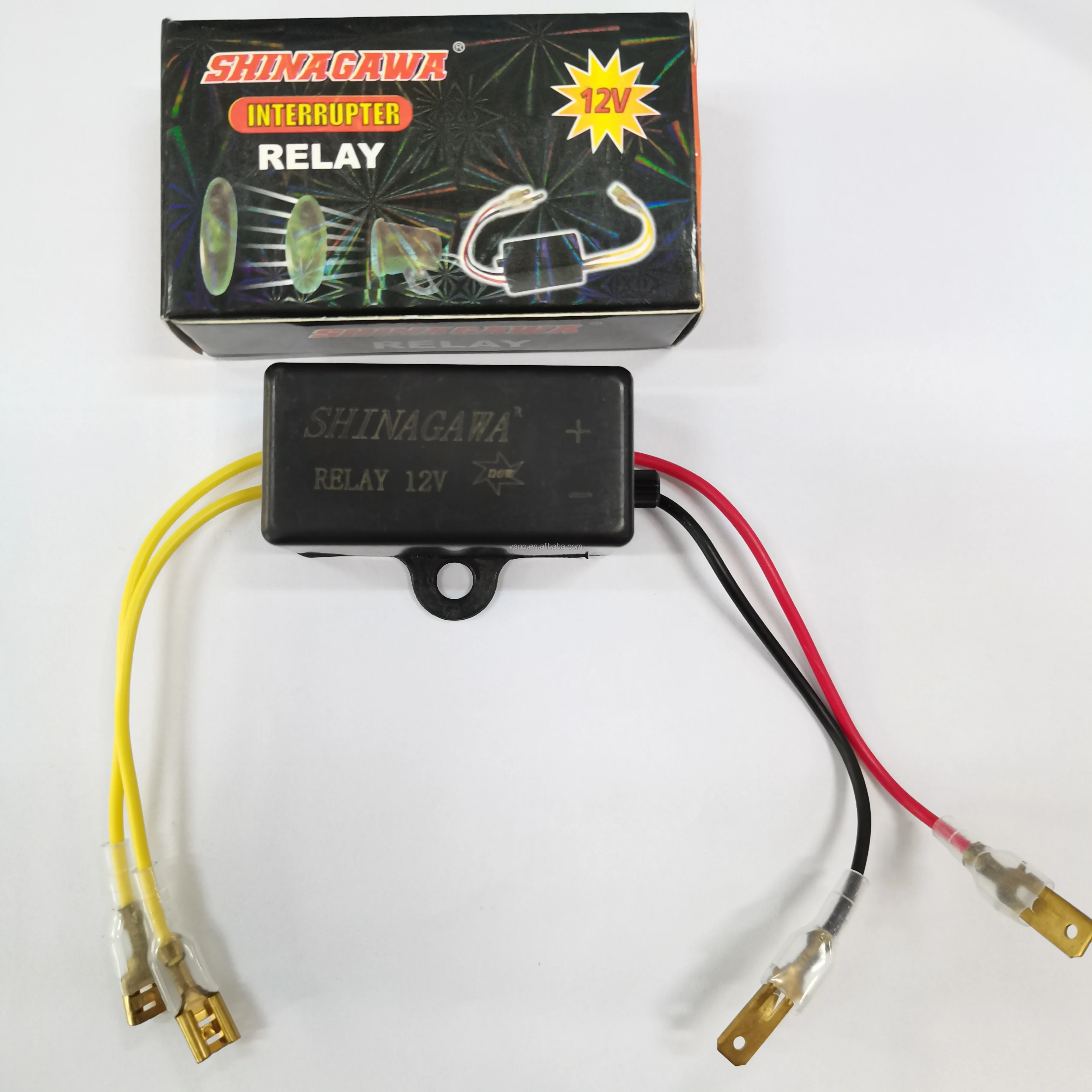 Universal 12v Motorcycle Interrupter Relay Adjustable Horn Light Relay