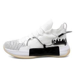 Баскетбольная обувь для мальчиков, мужские модные спортивные кроссовки, резиновая обувь для игры в баскетбол, модная трендовая обувь для бега