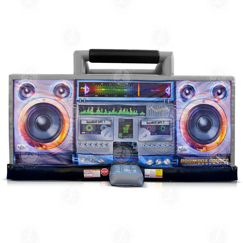 80's Boom Box Bounce House Boombox Bounce House Boombox Bouncer Party