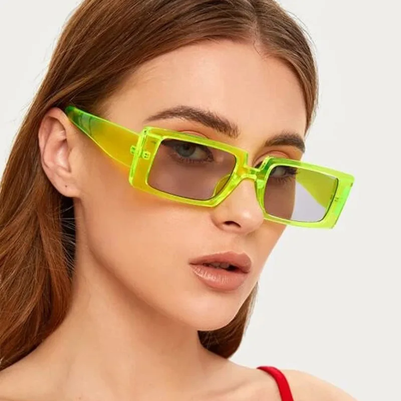 green sunglass frames