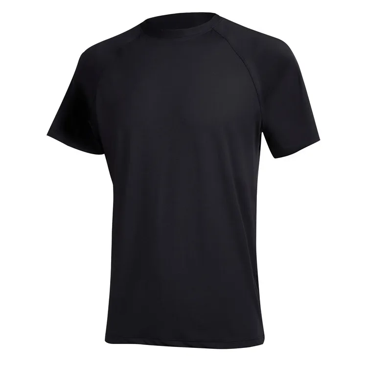 Wholesale Solid Color Rash Guard Surf Shirt Designs Custom Logo Swim Rash Guard Shirts for Men