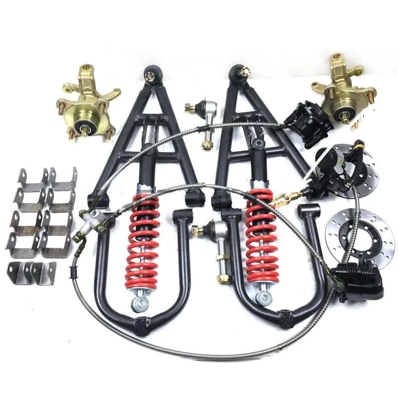 Go Kart Karting Four Wheel Spindles Knuckles Atv Front Suspension Shock