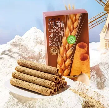 Whole Wheat Egg Rolls Boxed Casual Office Afternoon Tea Snacks Crispy Snacks
