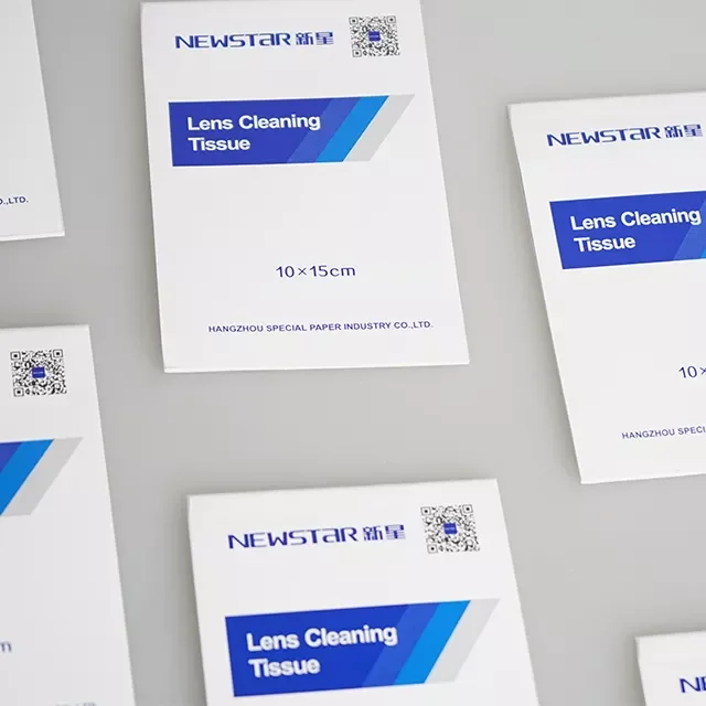 Newstar Lab Biology Microscope Cleaning Paper 100 Sheets Disposable