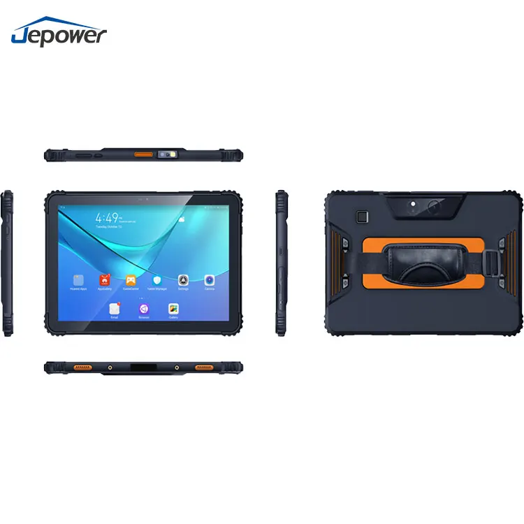 Android 10 Industrial Tablet with NFC IP67 Rugged 4G Sim Card Support Fingerprint Access-Industrial NFC Tablet Pc Computer Stock
