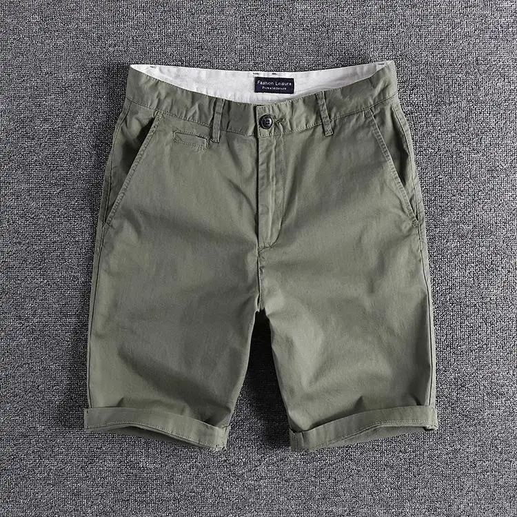 2022 Sommer benutzerdefinierte Herren-Shorts Fabrik Großhandel günstige Shorts Herren Khaki Chino-Shorts Herren378_voghion.com