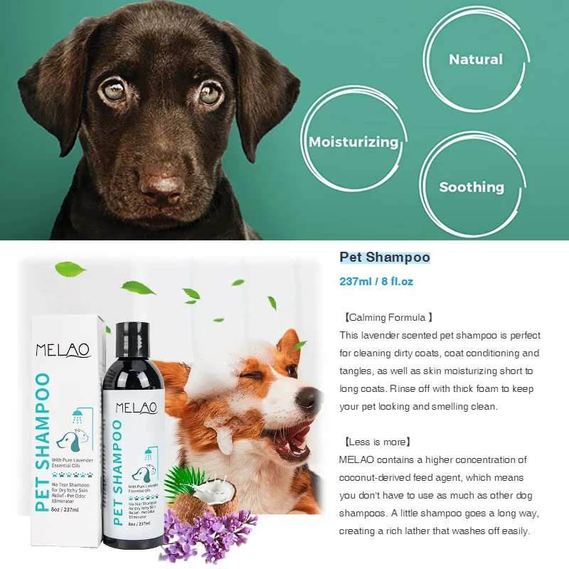 Private Label OEM/ODM Factory Price Organic Paw Balm Dental Care for Cat Eco-Friendly Sustainable Pet Shampoo for Small Animals