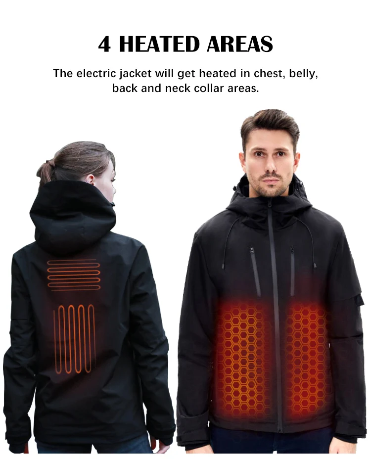 Fashion Warm Hoodie Winter Windbreaker 