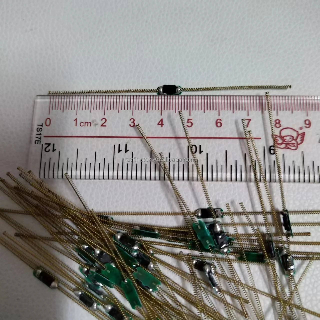 UHF RFID Spring Tire Tag Embedded Into Tire Production During Manufacturing Process